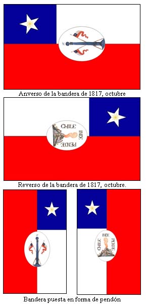 BANDERA DE LA PATRIA NUEVA 1817